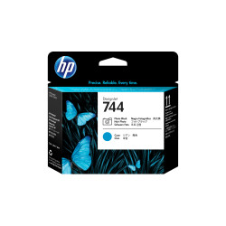 HP Ink/744 Photo Black+Cyan Printhead