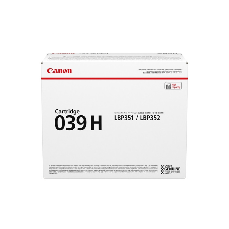 Toner/039H LBP Cartridge BK