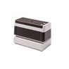 Pack 6 black self-inking stamps 40x90mm