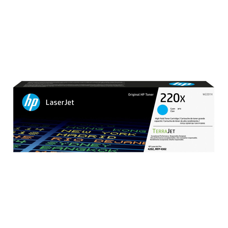 220X Cyan Original Laserjet
