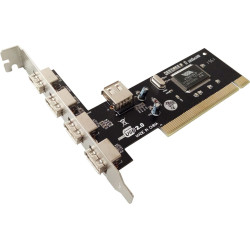 4 + 1 Port USB 2.0 PCI Card