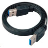 USB Cable, A-B type, 2m, Black