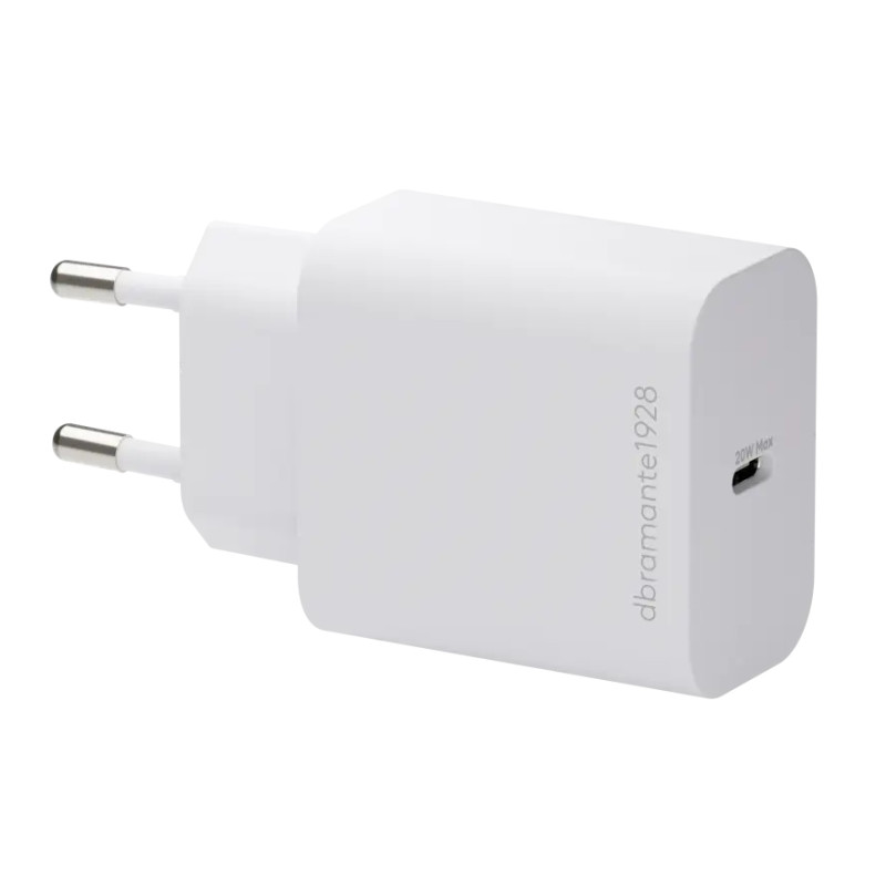 EU Wall Charger USB-C 20W WHT