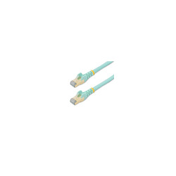 1m Aqua Cat6a Ethernet Cable - STP