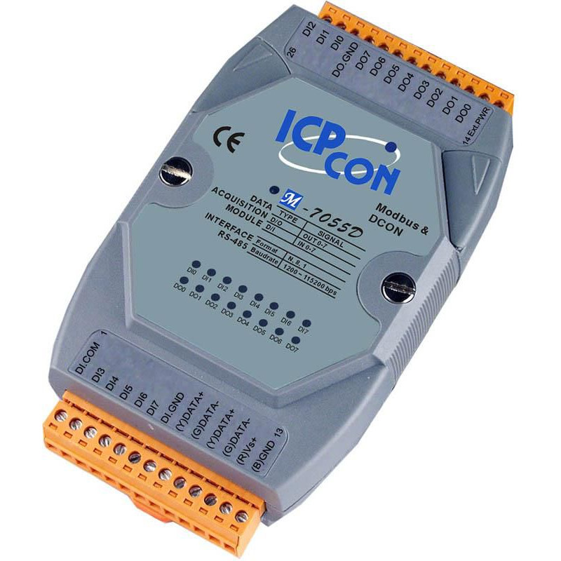 MODBUS, 8x DII, 8x DOI SOURCE,