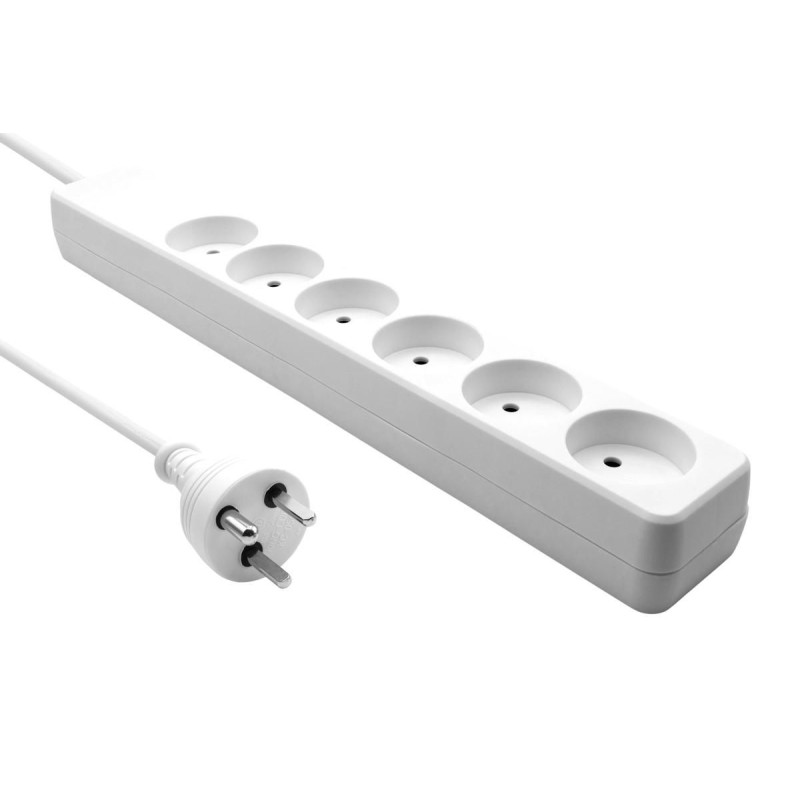 Danish Power Strip 6-way
