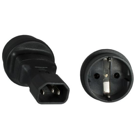 Power Adapter C14 - Schuko M-F