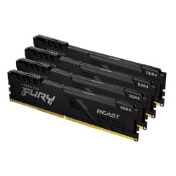 32GB 3600 DDR4 DIMM Kit4 FURY Beast Blck