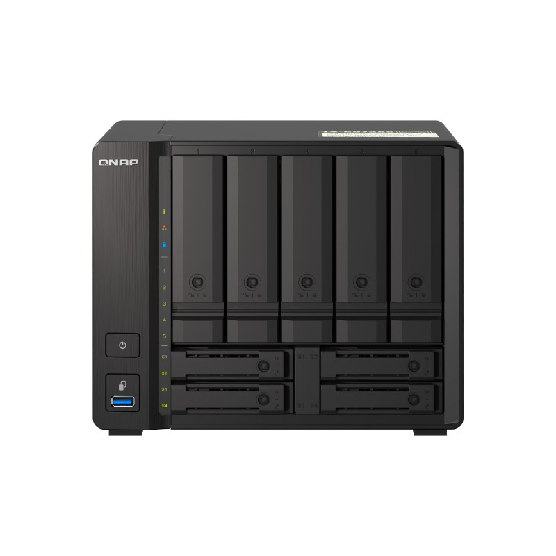 Desktop 9Bay NAS 32B RAM 10Gbe Black