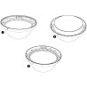 Bubble, in-ceiling, large,