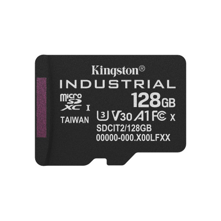 128GB microSDXC Industrial C10 A1 pSLC