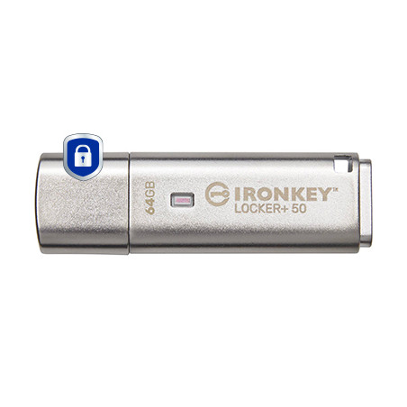 64GB IronKey Locker Plus 50 Encrypted