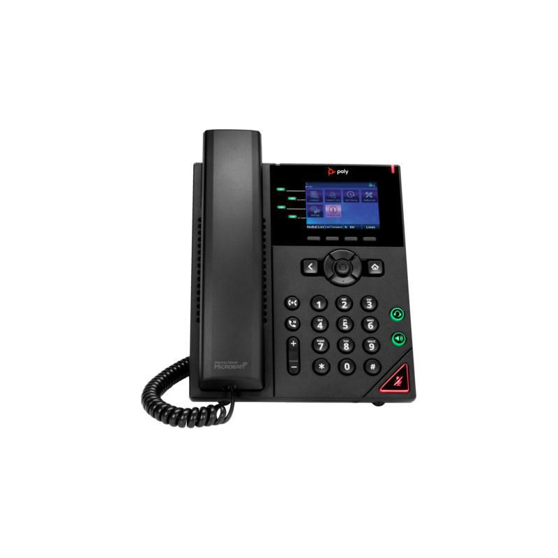 VVX 250 4-Line IP Phone and