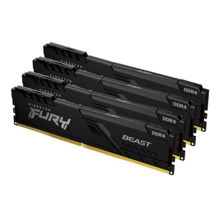 128GB 3200 DDR4 DIMM Kit4 FURY Beast Blk
