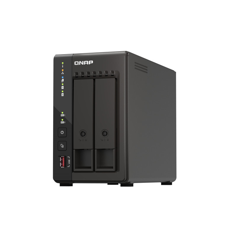 2-Bay NAS Intel J6412 8GB RAM 2.5GbE M.2