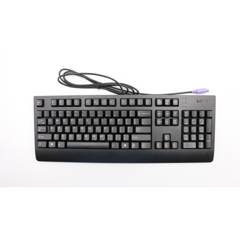 Compact PS2 keyboard with