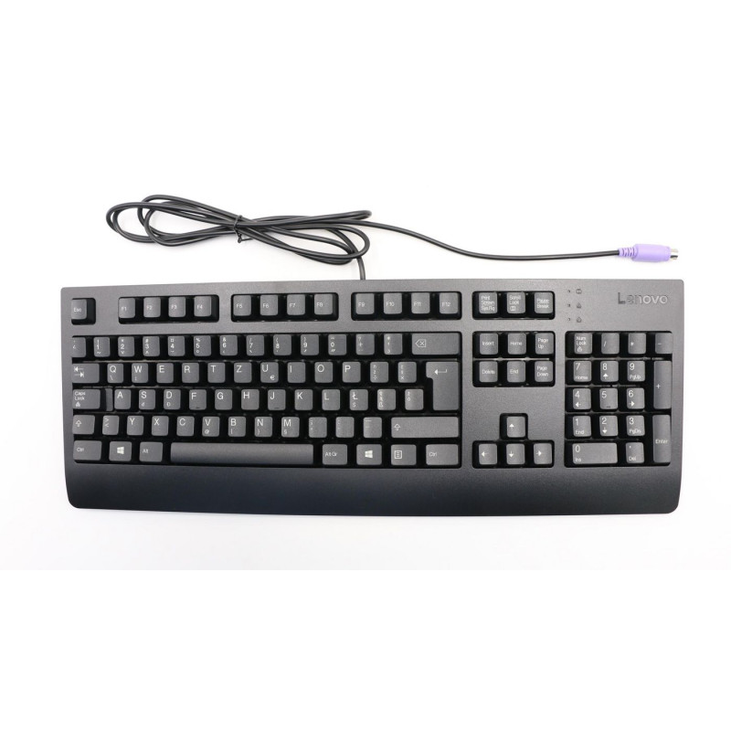 Full-size PS/2 keyboard with
