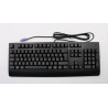 Keyboard PS2 BK SLV