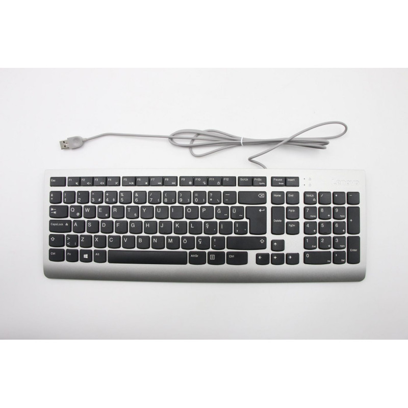 USB Keyboard Silver Turkish