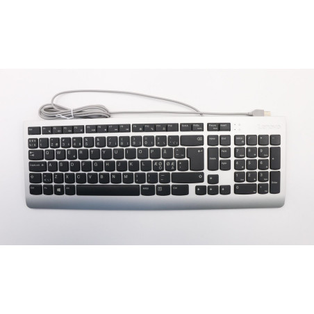 USB Keyboard Silver Nordic