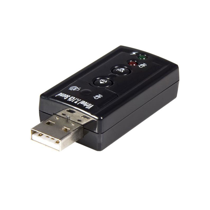Virtual 7.1 USB Stereo Audio Adapter