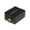 Digi Coax/Toslink to RCA Audio Converter