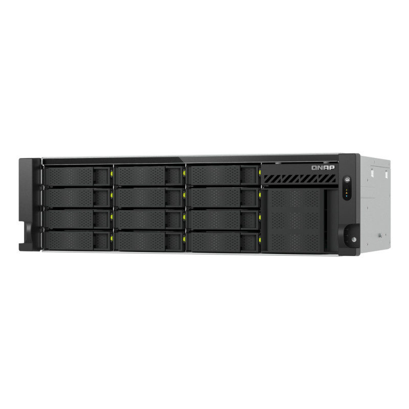 3U short-depth Rackmount NAS 12x3.5"&4