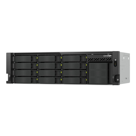 3U short-depth Rackmount NAS 12x3.5"&4