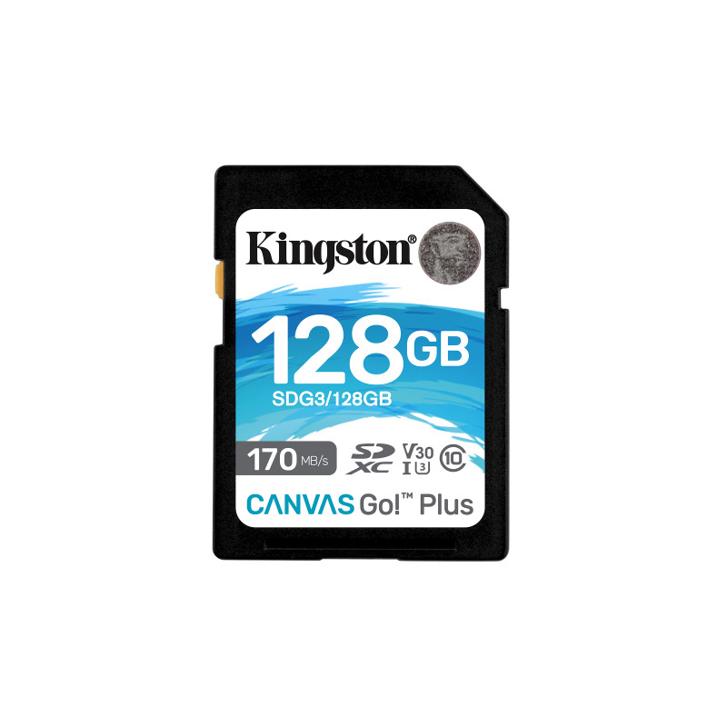 128GB SDXC Canvas Go Plus