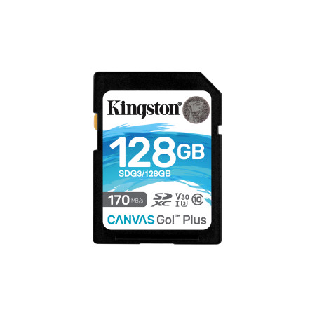 128GB SDXC Canvas Go Plus