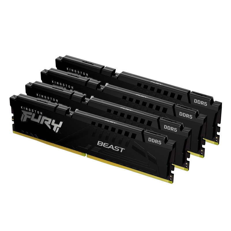 64GB 5200 DDR5 DIMM Kit4 FURY Beast Blk