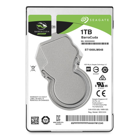 HDD BarraCuda 1TB 2.5"5.4K SATA 7mm
