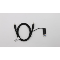 USB-C Cable W/ Dongle TP