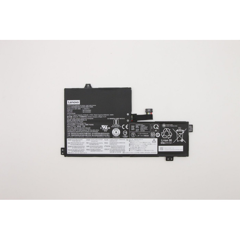 11.52V 47Wh 3-cell