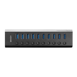 10 Port USB 3.0 Hub with