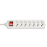 7-Way Swiss 3-Pin Mains Power