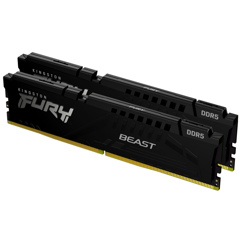 64GB 5200 DDR5DIMM Kit2 FURY Beast Blk