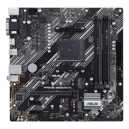 Placa Base Asus Prime B550M-K Socket AM4/ DDR4/ PCIe 4.0/ Micro ATX