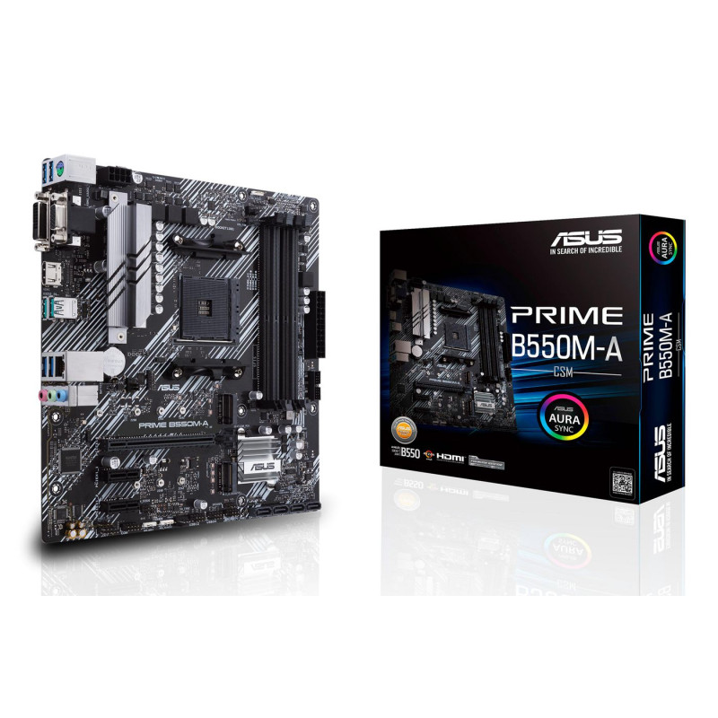 ASUS Prime B550M-A/CSM AMD B550 Zócalo AM4 micro ATX | APLIUM
