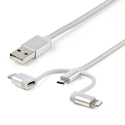 Lightning Cable - USBC to Micro USB - 1m