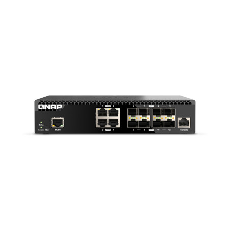 12-port 10GbE mng HR 8xSFP+4x10GbE RJ45
