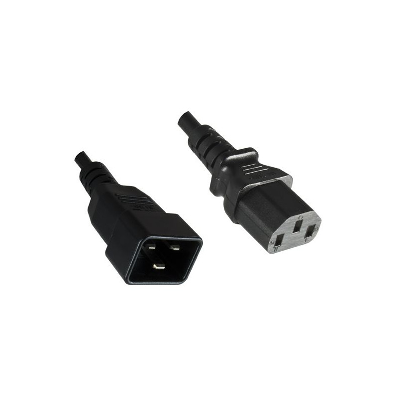 PowerCord C13-C20 0.5M Black