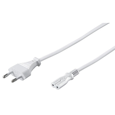 Power Cord Notebook 3m White