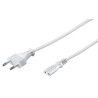 Power Cord Notebook 5m White