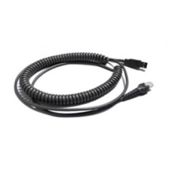 14' Coiled USB Cable