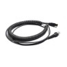 14' Coiled USB Cable
