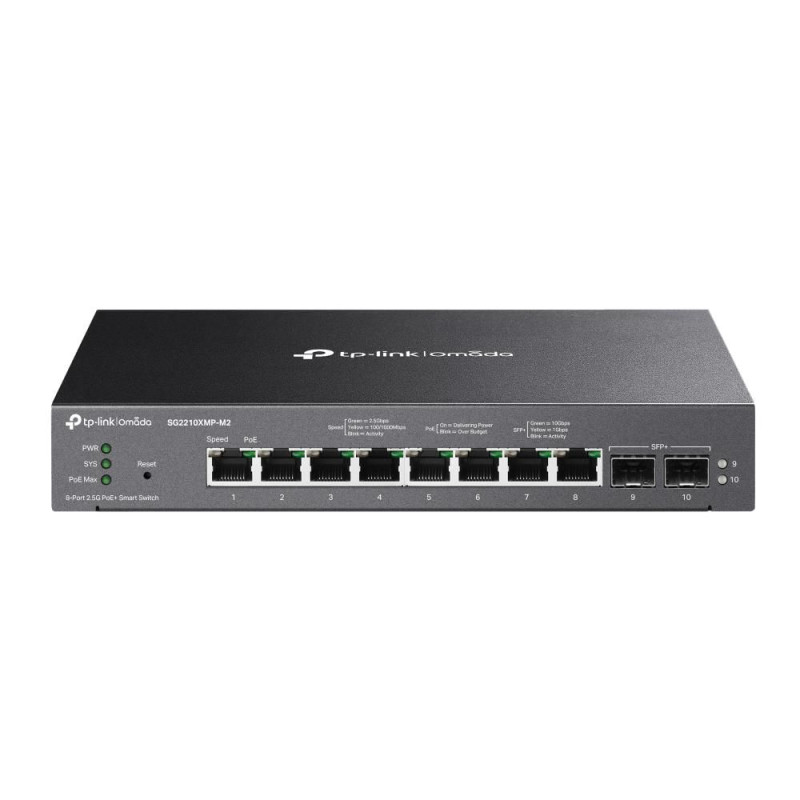 8-Port 2.5GBASE-T and 2-Port