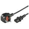 Power Cord UK Type G - C13 2M