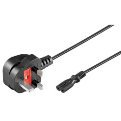 Power Cord UK Notebook C7 1.8m