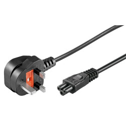 Power Cord UK / C5 5m Black